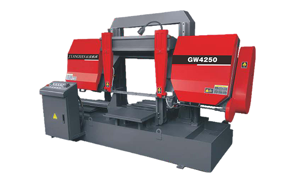 梁子湖GW4250双柱龙门卧式带锯床