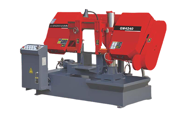 梁子湖GW4240双柱卧式带锯床