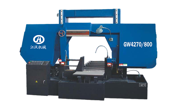 梁子湖GW4270/800双柱龙门卧式带锯床